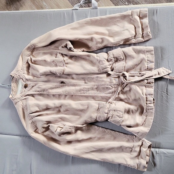 Aritzia Wilfred Nicolet Linen Blazer Jacket - Picture 1 of 8